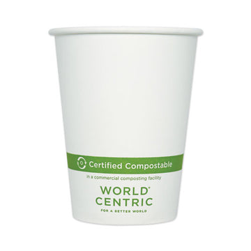 World Centric® Paper Hot Cups, 16 Oz, White, 1,000-carton freeshipping - TVN Wholesale